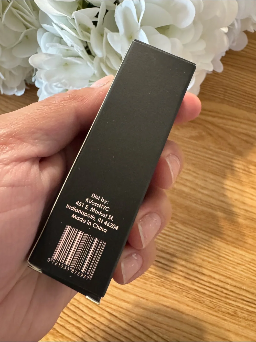KVossNYC lip potion overnight lip mask sweet almond olive oil pomegranate
